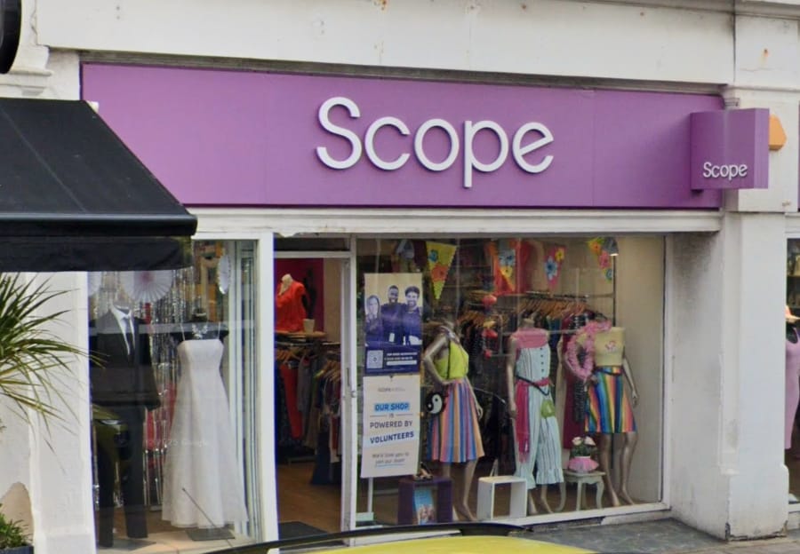 Scope Charity Shop Closes in Worthing as Lease Ends